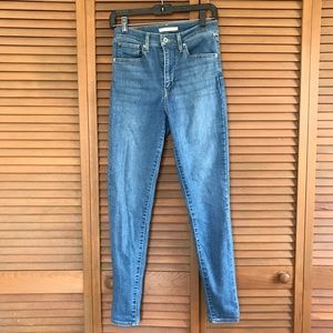 Levis mile high super skinny jeans